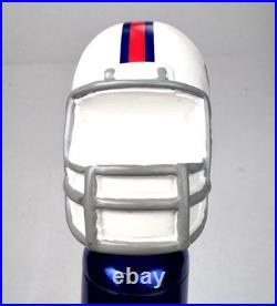 Bud Light Aluminum Logo Beer Tap Handle 12 Tall with Buffalo Bills topper