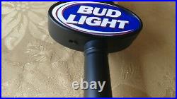 Bud Light BEER Lamp Post Light Up Tap Handle EX RARE