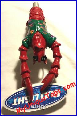 Bud Light Lobster Crawfish Beer Tap Handle Visit my ebay store crawdaddy Red