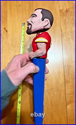 Bud Light Travis Keelce Bobble Head Tap Handle Knob Top Kansas City Chiefs Rare