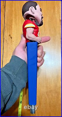 Bud Light Travis Keelce Bobble Head Tap Handle Knob Top Kansas City Chiefs Rare