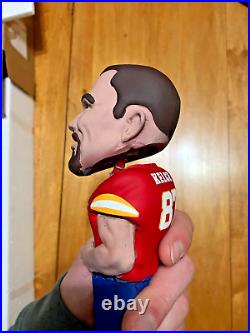 Bud Light Travis Keelce Bobble Head Tap Handle Knob Top Kansas City Chiefs Rare
