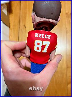 Bud Light Travis Keelce Bobble Head Tap Handle Knob Top Kansas City Chiefs Rare