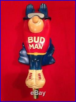 Budweiser Bud Man Beer Tap Handle