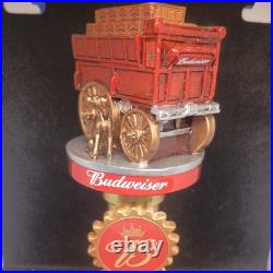Budweiser Clydesdale Wagon Tap Handle, Brand New, Limited Edition, Franklin Mint