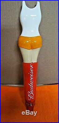 Budweiser For Hooters Waitress Figural Beer Tap Handle