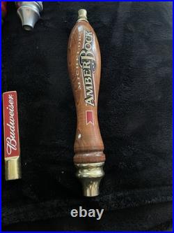 Budweiser Lot of 9 Beer Tap Handles/Knobs Bud Light Coors Foster's O'Doul's