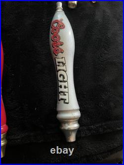Budweiser Lot of 9 Beer Tap Handles/Knobs Bud Light Coors Foster's O'Doul's