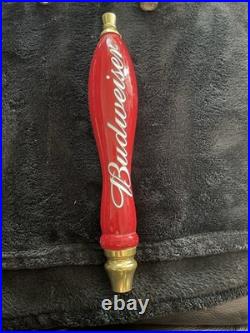 Budweiser Lot of 9 Beer Tap Handles/Knobs Bud Light Coors Foster's O'Doul's