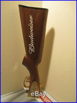 Budweiser Rifle Stock Beer Tap Handle Partners in Conservation rare find