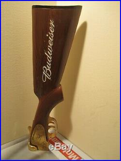 Budweiser Rifle Stock Beer Tap Handle Partners in Conservation rare find