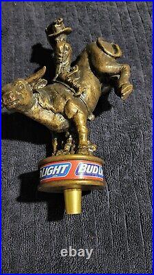 Budweiser rodeo tap handle