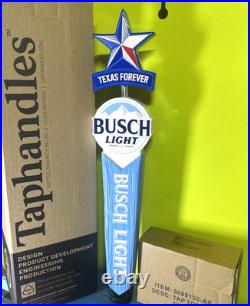 Busch Light BEER Tap Handle 14 Tall Brand NEW TEXAS Forever LONE STAR Topper Busch Light BEER Tap Handle 14 Tall Brand NEW TEXAS Forever LONE STAR Topper