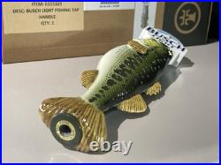 Busch Light Bass Fishing Beer Tap Handle Reel One In Kegerator Lot Pull