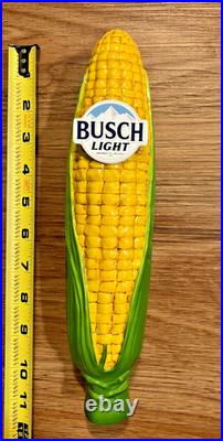 Busch Light Beer Tap Handle Knob Topper Bar Top Kegerator Draft Corn Cob Husk