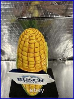 Busch Light Corn Cob Beer Tap Handle Iowa Shaped Logo From The Iowa State Fair
