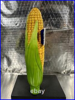 Busch Light Corn Cob Beer Tap Handle Iowa Shaped Logo From The Iowa State Fair