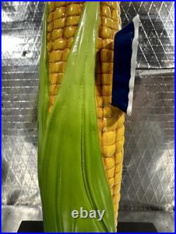 Busch Light Corn Cob Beer Tap Handle Iowa Shaped Logo From The Iowa State Fair