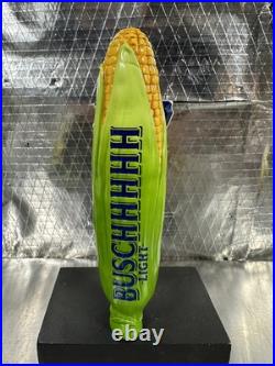 Busch Light Corn Cob Beer Tap Handle Iowa Shaped Logo From The Iowa State Fair