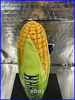 Busch Light Corn Cob Beer Tap Handle Iowa Shaped Logo From The Iowa State Fair