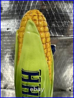 Busch Light Corn Cob Beer Tap Handle Iowa Shaped Logo From The Iowa State Fair