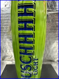 Busch Light Corn Cob Beer Tap Handle Iowa Shaped Logo From The Iowa State Fair