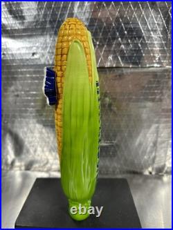 Busch Light Corn Cob Beer Tap Handle Iowa Shaped Logo From The Iowa State Fair