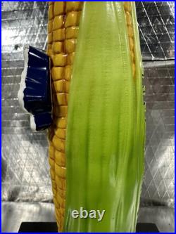 Busch Light Corn Cob Beer Tap Handle Iowa Shaped Logo From The Iowa State Fair