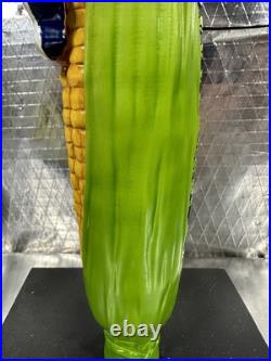 Busch Light Corn Cob Beer Tap Handle Iowa Shaped Logo From The Iowa State Fair