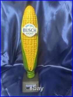 Busch Light Farmer's Fresh Ear Of Corn On The Cob Beer Tap Handle New In Box