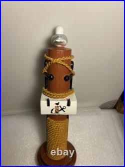 CATAWBA ISLAND BREWING NAUTICAL SEAGULL ON A PILING draft beer tap handle. OHIO