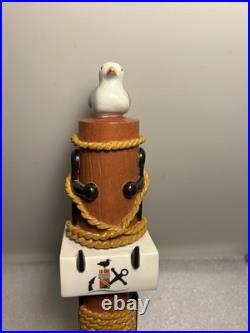 CATAWBA ISLAND BREWING NAUTICAL SEAGULL ON A PILING draft beer tap handle. OHIO