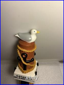 CATAWBA ISLAND BREWING NAUTICAL SEAGULL ON A PILING draft beer tap handle. OHIO
