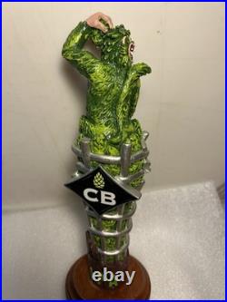 CB'S CRAFT BREWERS CAGED ALPHA MONKEY IPA HOPPED UP APE Draft Beer Tap Handle NY