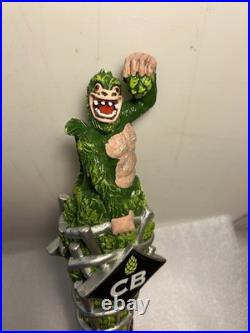 CB'S CRAFT BREWERS CAGED ALPHA MONKEY IPA HOPPED UP APE Draft Beer Tap Handle NY