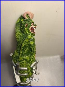 CB'S CRAFT BREWERS CAGED ALPHA MONKEY IPA HOPPED UP APE Draft Beer Tap Handle NY