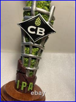 CB'S CRAFT BREWERS CAGED ALPHA MONKEY IPA HOPPED UP APE Draft Beer Tap Handle NY