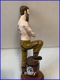CHARLIE WELLS DRY HOPPED LAGER INKED BREWMASTER Draft beer tap handle. ENGLAND