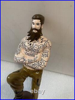 CHARLIE WELLS DRY HOPPED LAGER INKED BREWMASTER Draft beer tap handle. ENGLAND