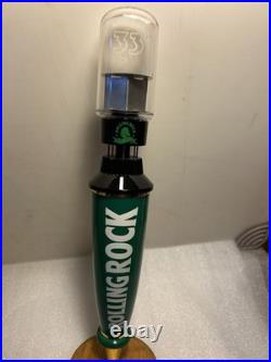 CLASSIC ROLLING ROCK PALE ALE LIGHTED 33 draft beer tap handle. PENNSYLVANIA