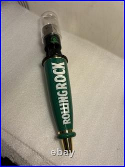 CLASSIC ROLLING ROCK PALE ALE LIGHTED 33 draft beer tap handle. PENNSYLVANIA