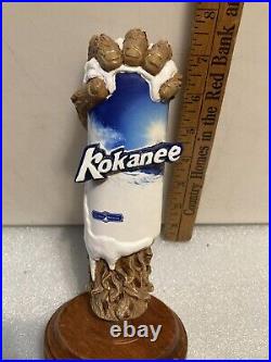 COLUMBIA KOKANEE 6-TOE SASQUATCH FIST OF FURRY draft beer tap handle CANADA