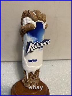 COLUMBIA KOKANEE 6-TOE SASQUATCH FIST OF FURRY draft beer tap handle CANADA