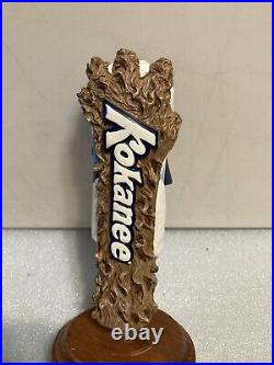 COLUMBIA KOKANEE 6-TOE SASQUATCH FIST OF FURRY draft beer tap handle CANADA