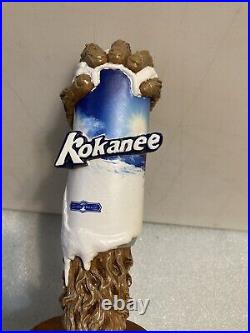COLUMBIA KOKANEE 6-TOE SASQUATCH FIST OF FURRY draft beer tap handle CANADA