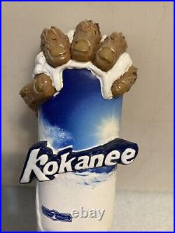 COLUMBIA KOKANEE 6-TOE SASQUATCH FIST OF FURRY draft beer tap handle CANADA