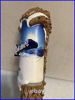 COLUMBIA KOKANEE 6-TOE SASQUATCH FIST OF FURRY draft beer tap handle CANADA