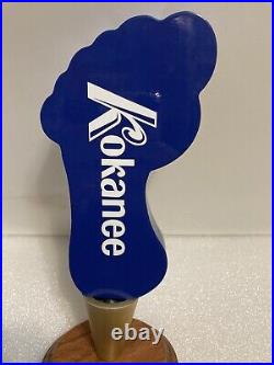 COLUMBIA KOKANEE 6-TOE SASQUATCH FIST OF FURRY draft beer tap handle CANADA