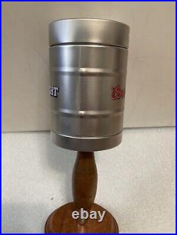 COORS LIGHT 1/2 BARREL KEG PARTY BEER KEG WITH BONUS Draft beer tap handle. USA