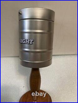 COORS LIGHT 1/2 BARREL KEG PARTY BEER KEG WITH BONUS Draft beer tap handle. USA